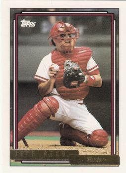 1992 Topps - Gold #91 Jeff Reed Front