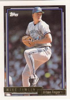 1992 Topps - Gold #108 Mike Timlin Front