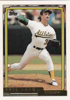 1992 Topps - Gold #132 Eric Show Front