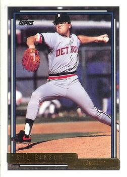 1992 Topps - Gold #143 Paul Gibson Front