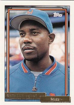 1992 Topps - Gold #148 Anthony Young Front