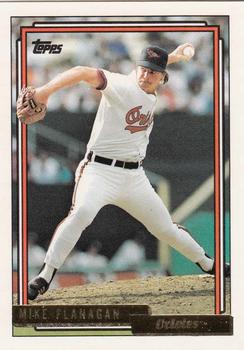 1992 Topps - Gold #218 Mike Flanagan Front