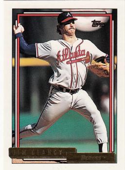1992 Topps - Gold #279 Jim Clancy Front