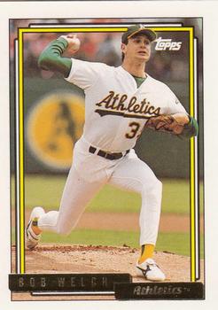 1992 Topps - Gold #285 Bob Welch Front