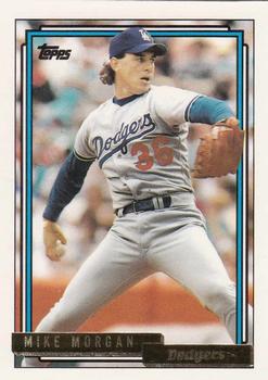 1992 Topps - Gold #289 Mike Morgan Front