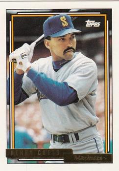 1992 Topps - Gold #311 Henry Cotto Front