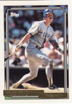 1992 Topps - Gold #409 Geno Petralli Front