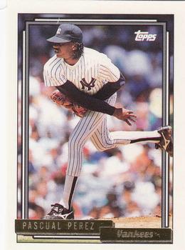 1992 Topps - Gold #503 Pascual Perez Front