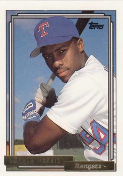 1992 Topps - Gold #554 Donald Harris Front