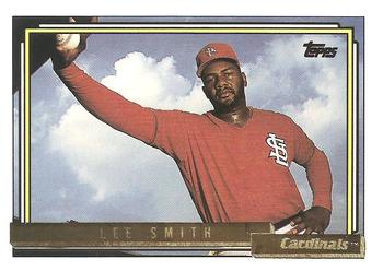 1992 Topps - Gold #565 Lee Smith Front