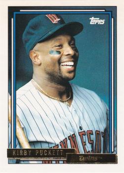 1992 Topps - Gold #575 Kirby Puckett Front