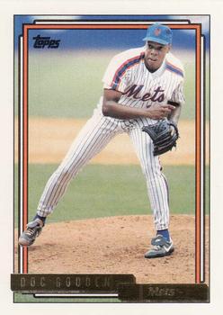 1992 Topps - Gold #725 Doc Gooden Front