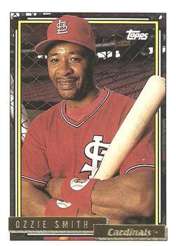 1992 Topps - Gold #760 Ozzie Smith Front