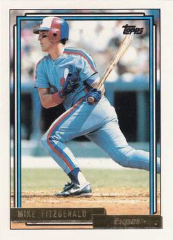 1992 Topps - Gold #761 Mike Fitzgerald Front