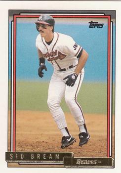 1992 Topps - Gold #770 Sid Bream Front
