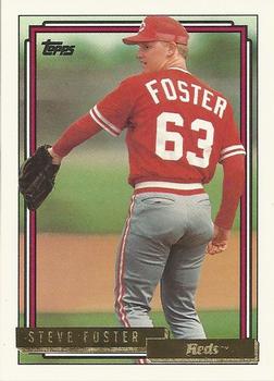 1992 Topps - Gold #528 Steve Foster Front