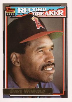 1992 Topps - Gold #5 Dave Winfield Front