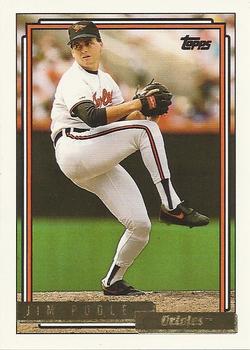 1992 Topps - Gold #683 Jim Poole Front