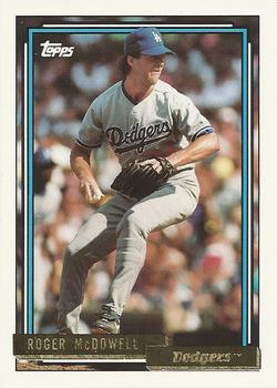 1992 Topps - Gold #713 Roger McDowell Front