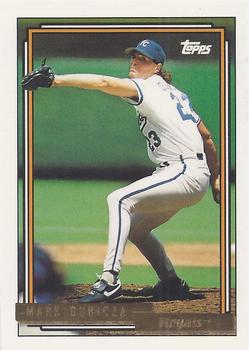 1992 Topps - Gold #741 Mark Gubicza Front