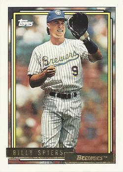 1992 Topps - Gold #742 Bill Spiers Front