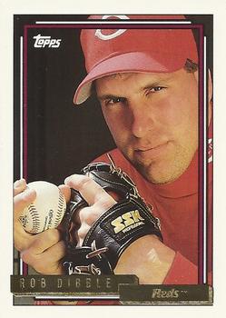 1992 Topps - Gold #757 Rob Dibble Front