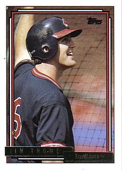 1992 Topps - Gold #768 Jim Thome Front