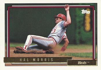 1992 Topps - Gold #773 Hal Morris Front