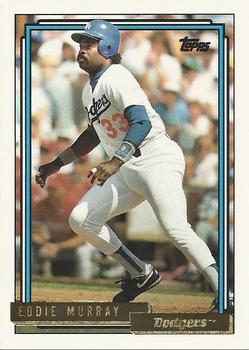 1992 Topps - Gold #780 Eddie Murray Front