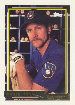1992 Topps - Gold #90 Robin Yount Front
