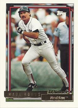 1992 Topps - Gold Winners #10 Wade Boggs Front