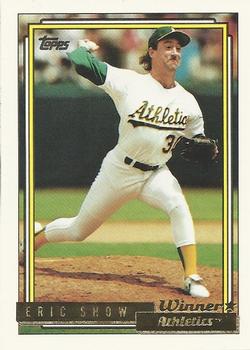 1992 Topps - Gold Winners #132 Eric Show Front