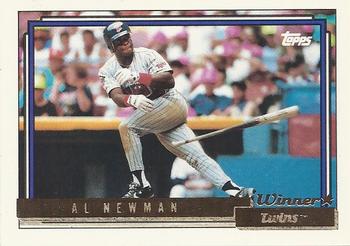 1992 Topps - Gold Winners #146 Al Newman Front