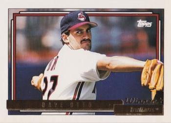 1992 Topps - Gold Winners #499 Dave Otto Front