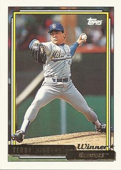 1992 Topps - Gold Winners #265 Teddy Higuera Front