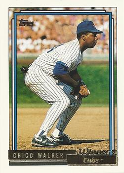 1992 Topps - Gold Winners #439 Chico Walker Front