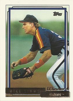 1992 Topps - Gold Winners #463 Mike Simms Front