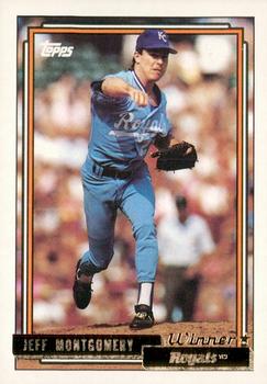 1992 Topps - Gold Winners #16 Jeff Montgomery Front