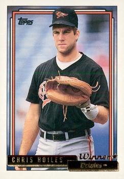 1992 Topps - Gold Winners #125 Chris Hoiles Front