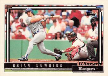 1992 Topps - Gold Winners #173 Brian Downing Front