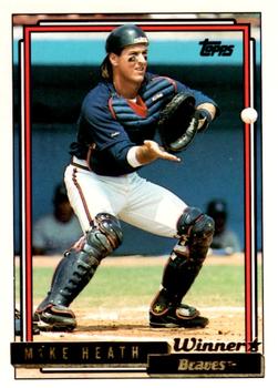 1992 Topps - Gold Winners #512 Mike Heath Front