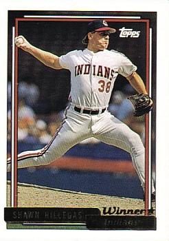 1992 Topps - Gold Winners #523 Shawn Hillegas Front