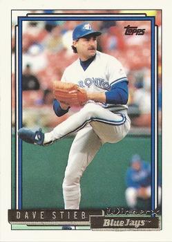 1992 Topps - Gold Winners #535 Dave Stieb Front