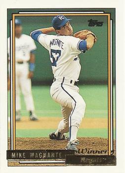 1992 Topps - Gold Winners #597 Mike Magnante Front