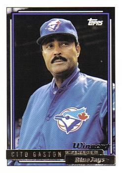 1992 Topps - Gold Winners #699 Cito Gaston Front