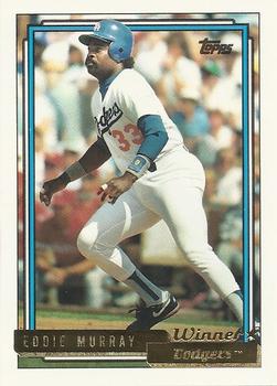 1992 Topps - Gold Winners #780 Eddie Murray Front