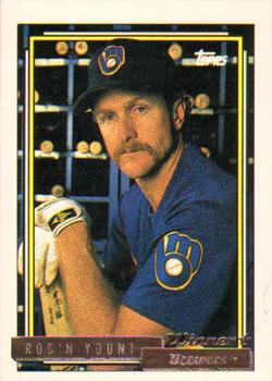 1992 Topps - Gold Winners #90 Robin Yount Front