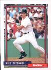 1992 Topps Micro #113 Mike Greenwell Front