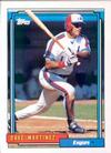 1992 Topps Micro #309 Dave Martinez Front