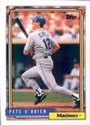 1992 Topps Micro #455 Pete O'Brien Front